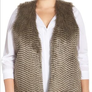 BB Dakota Faux Fur Vest